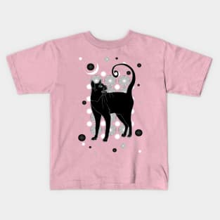 Sassy Moon Cat Kids T-Shirt